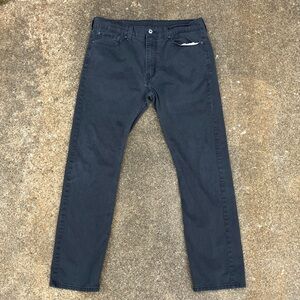 Levi's Men's Dark Gray / Black Slim Jeans